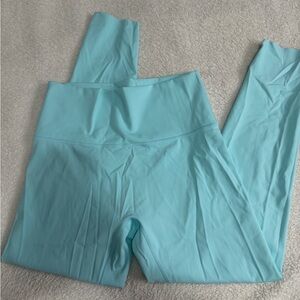 Aerie offline teal leggings size large